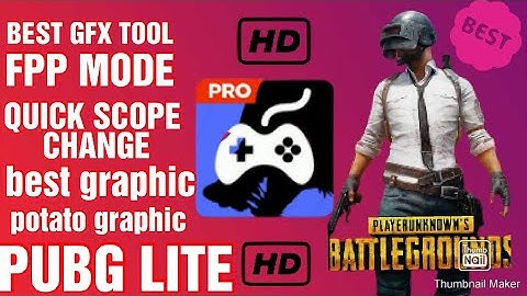 How to enable fpp mode and quick scope change mode in pubg lite|best gfx tool for pubg lite|2020|