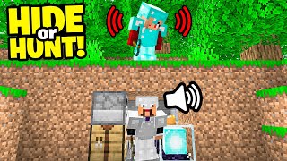 Minecraft with Secret Proximity Chat! (Hide Or Hunt)