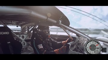 1100 hp Lucid air 235, mph speed in Ohio track.