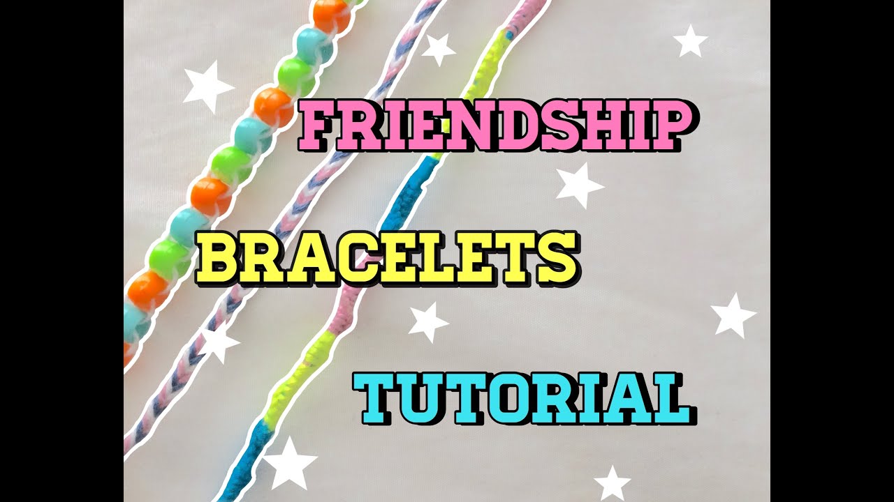 3 Friendship Bracelet Tutorials! YouTube