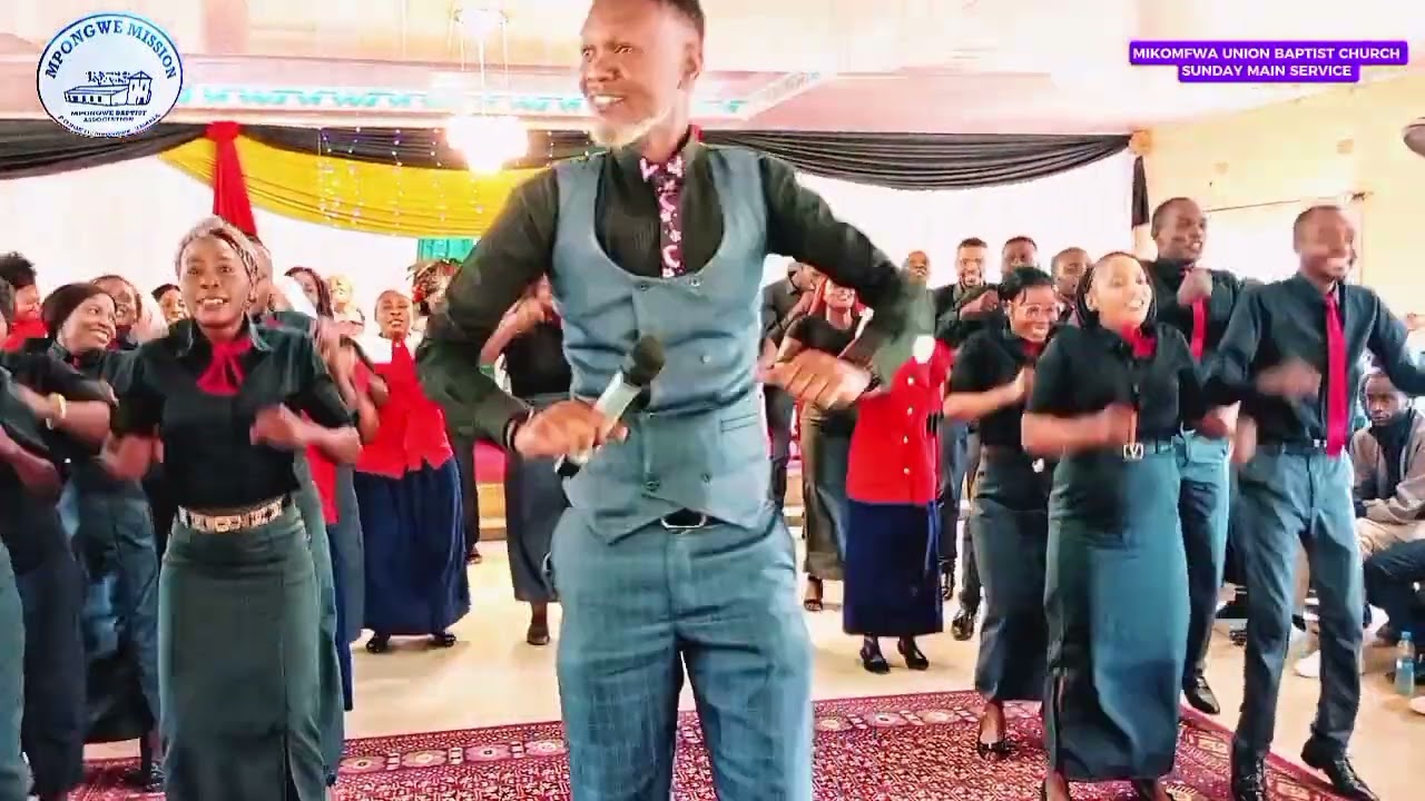 HEAVENLY CHURCH CHOIR OF MIKOMFWA UNION BAPTIST CHURCH. S.P.N MEDIA STUDIOS 