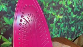 Blackdecker, Rot, Kompaktes Bügeleisen Mit Variabler Steuerung, Zum Bügeln Von Kleidung Mit Dampf