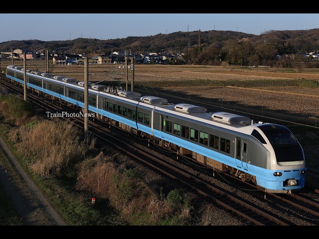2026/4/12運転 E653系特急あづま（福島さくら紀行）2 - YouTube