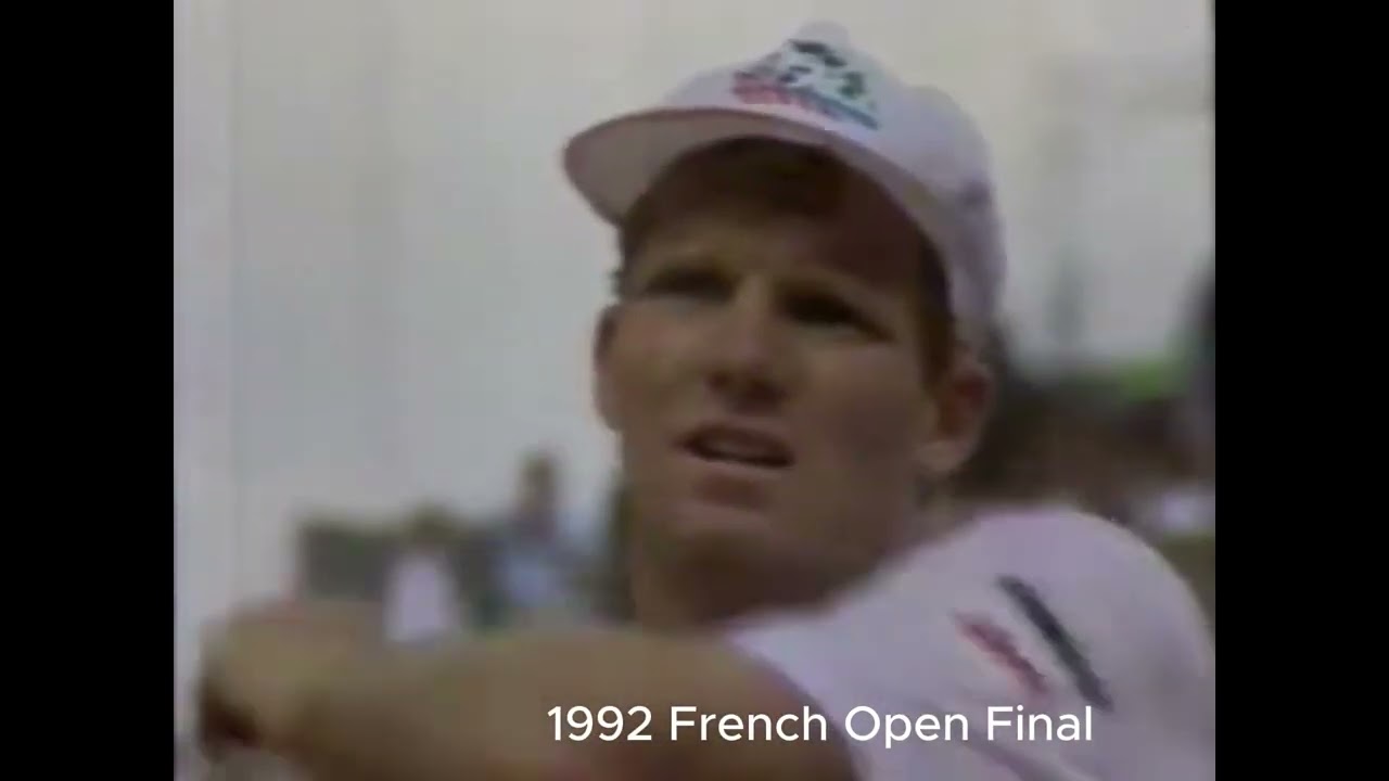 1992 French Open Jim Courier vs Petr Korda Championship Points