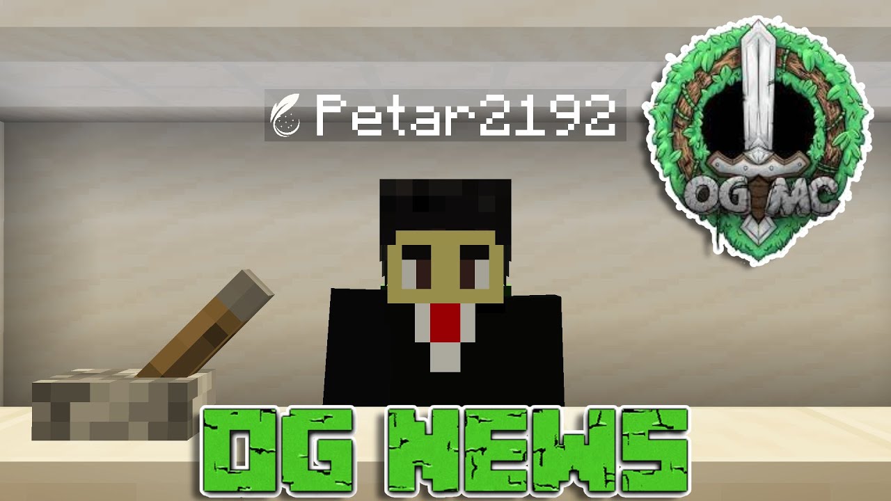 OG Network News(OG News)-Minecraft OG SMP - YouTube