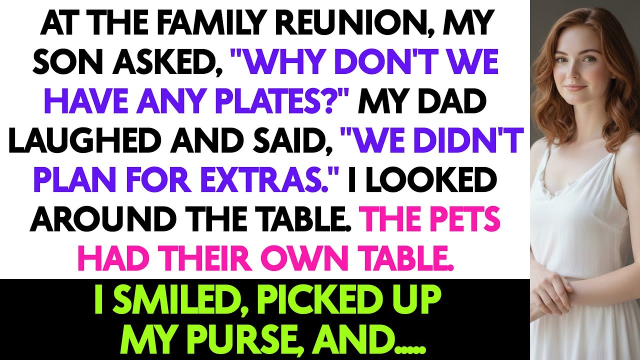 At The Family Reunion, My Son Asked, 