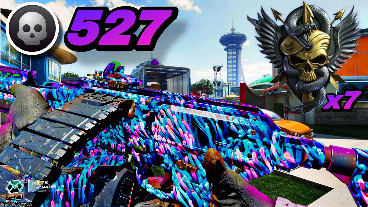 527 убийств + 7 ядерных ударов из MK.78 на карте NUKETOWN 😍 | Геймплей Black Ops 7 в многопользов...