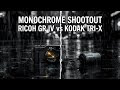 Monochrome Perfection: Ricoh GR IV vs. Legendary Kodak Tri-X 400."