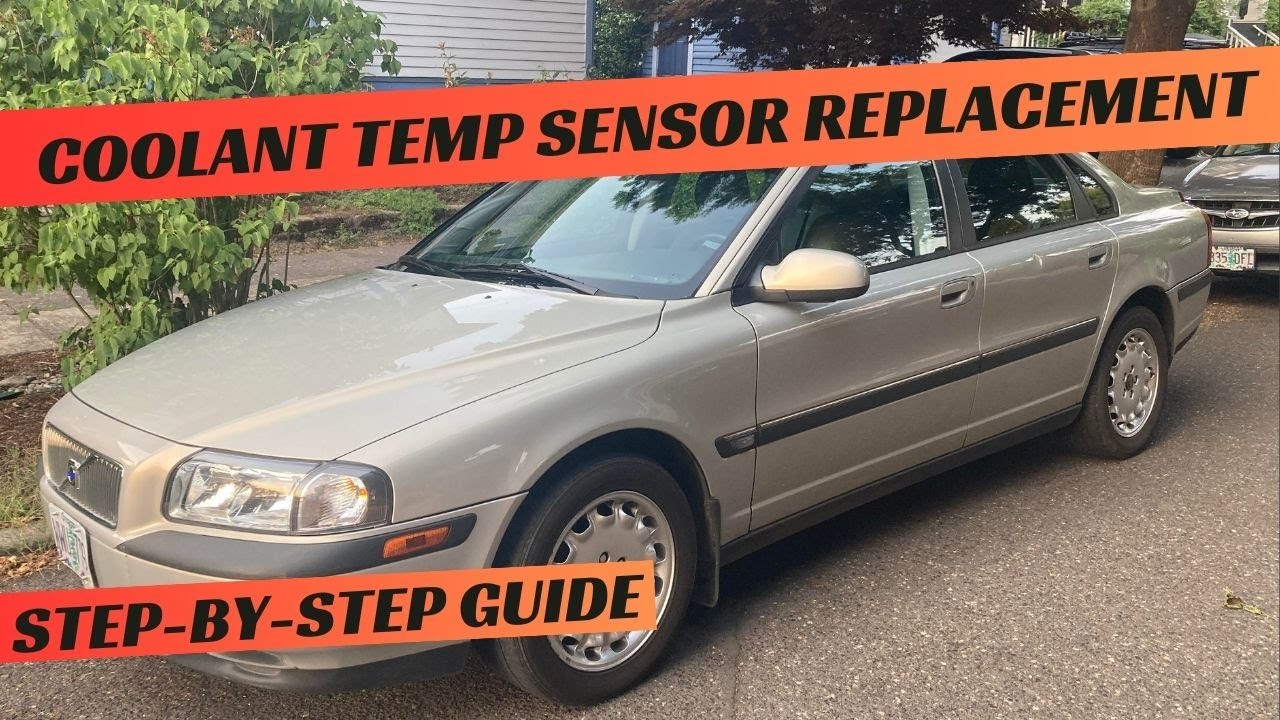 Замена датчика температуры охлаждающей жидкости Volvo S80 2.4i