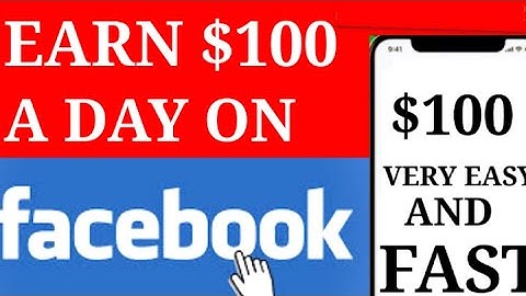 Earn $100 A Day On Facebook Simple Trick (MAKE MONEY ONLINE)