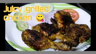 Grilled juicy chicken