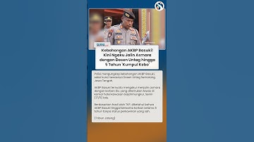 KEBOHONGAN AKBP Basuki Terbongkar! Akui Jalin Asmara dengan Dosen Untag & 
