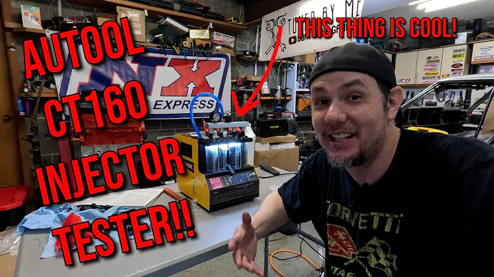 Autoool Ct160 Injector Tester And Cleaner: The Ultimate Injector Testing And Cleaning Solution!