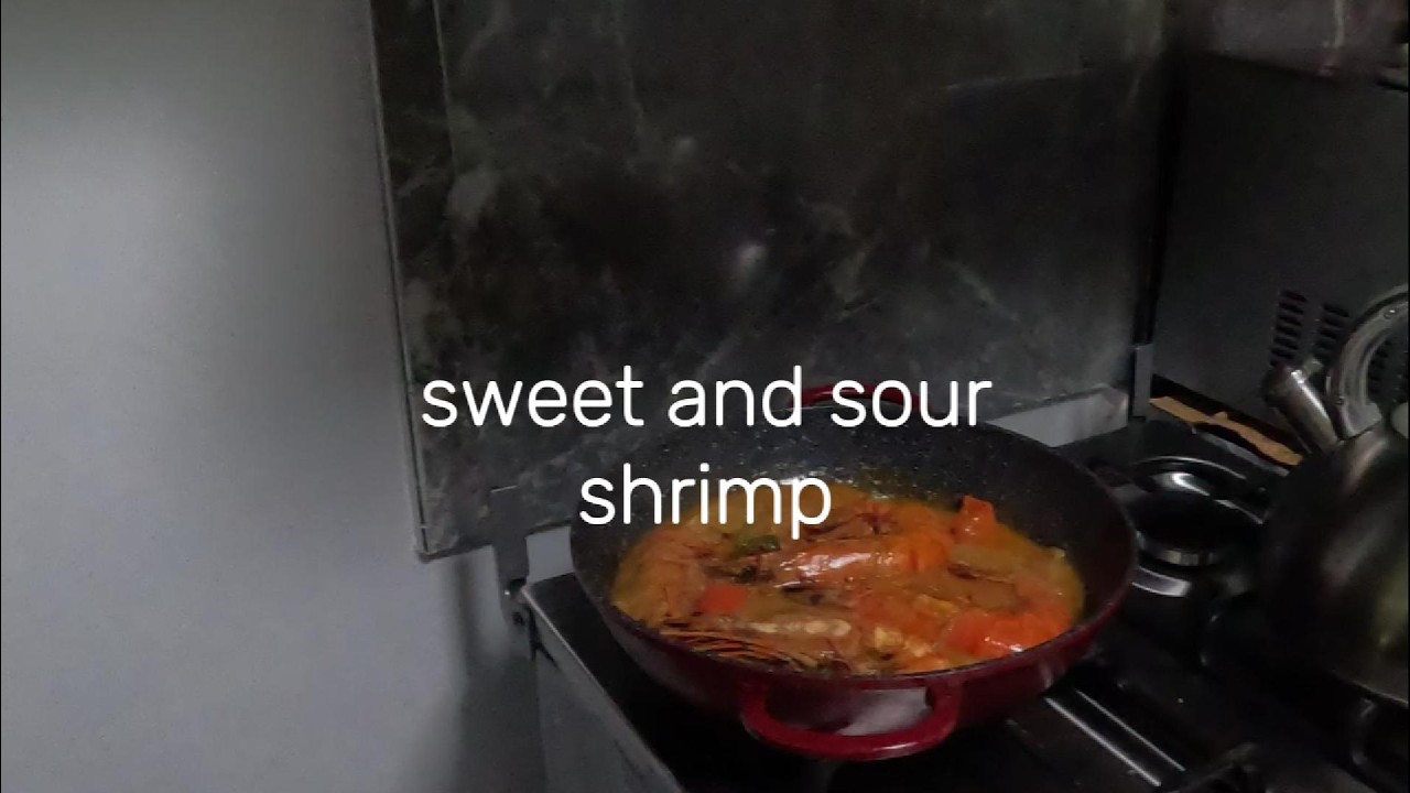 SWEET AND SOUR SHRIMP