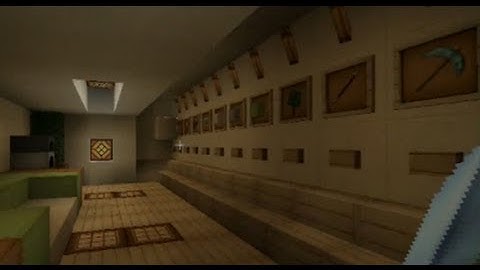 Minecraft Tutorial - Minecart Storage System