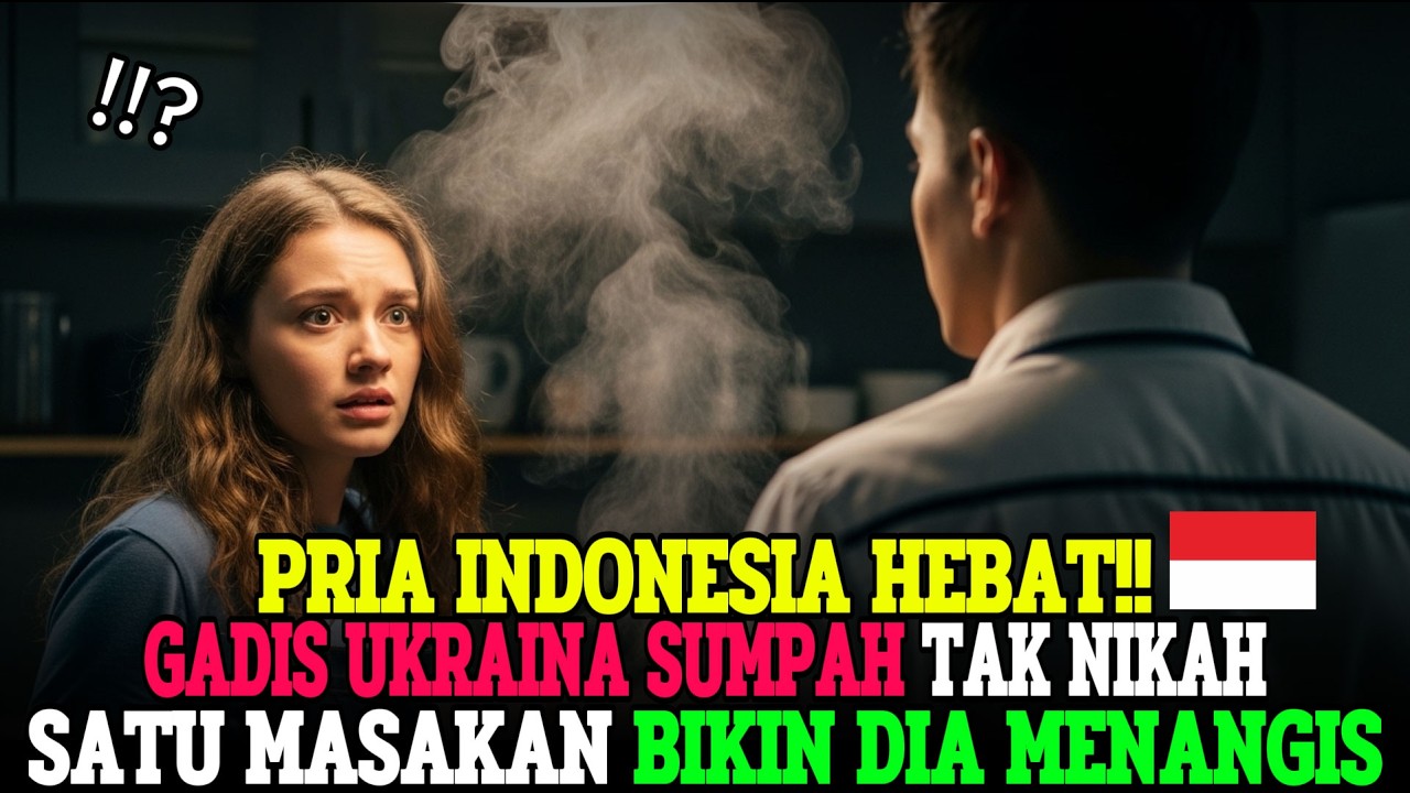 GADIS UKRAINA UNGKAP ALASAN NIKAH DENGAN PRIA INDONESIA DARI BERSUMPAH TAK MENIKAH HINGGA MEMAKAI GA