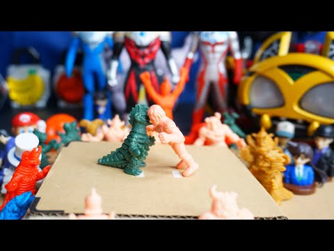 闘将ダイモス放映当時の消しゴム人形が 入った玩具66体の消しゴムとガチャ付き Yahoo!オークション - 闘将ダイモス 消しゴム フィギュア 6体