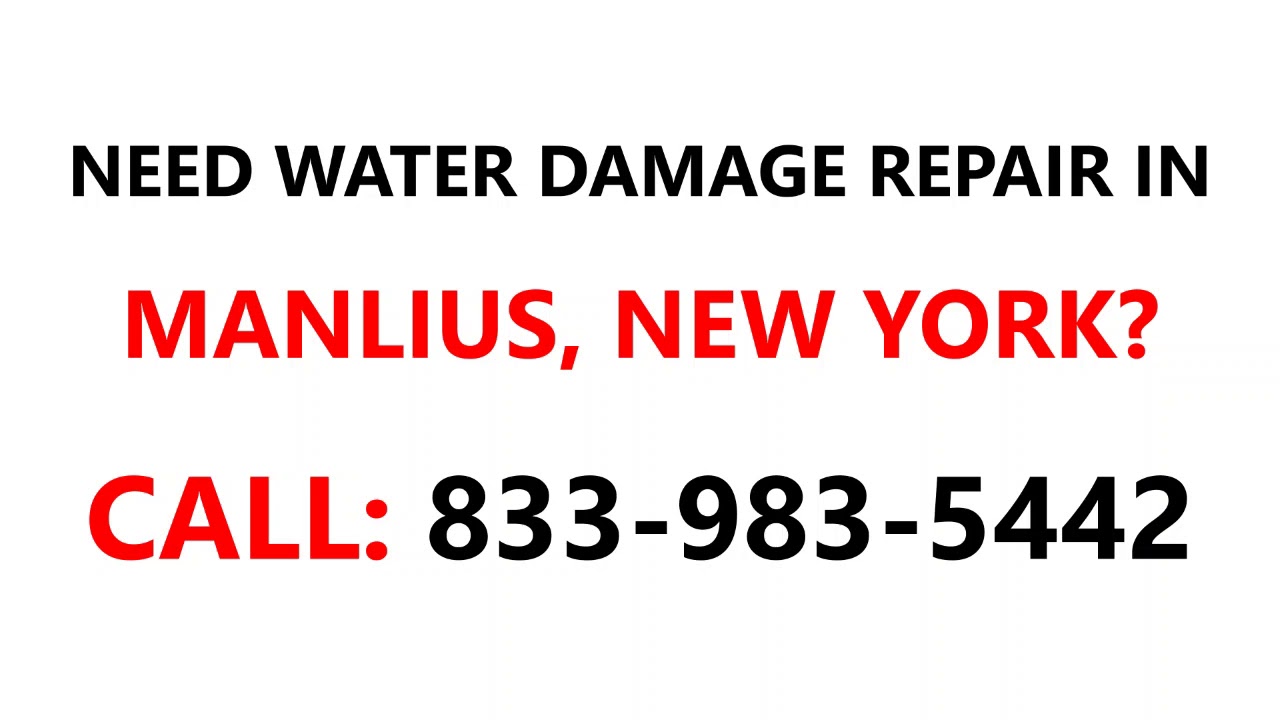 Water damage repair Manlius, New York NY 8339835442 YouTube