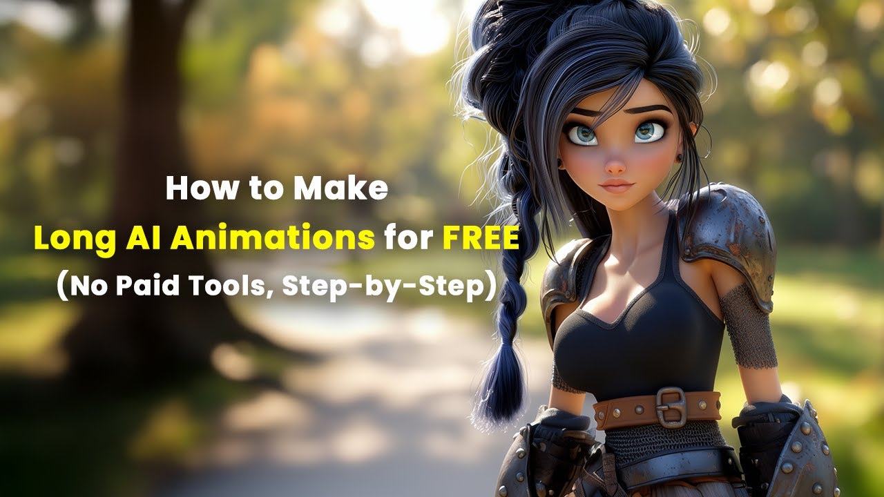 How to Make Long AI Animations for FREE (No Paid Tools, Step-by-Step)