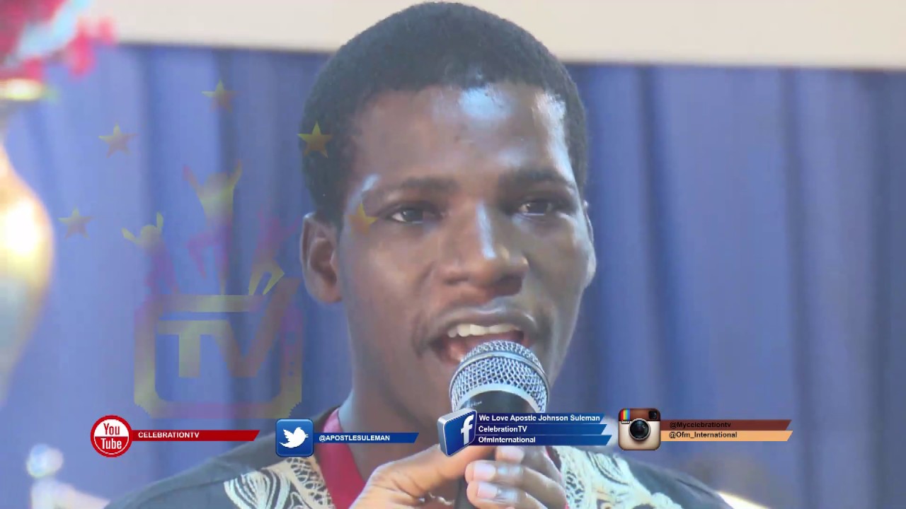 2016 lys CREATIVE MIRACLE! Apostle Suleman Lay Hands on this Man and the shorter leg grew out