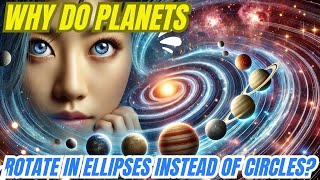 Why do planets rotate in ellipses instead of circles