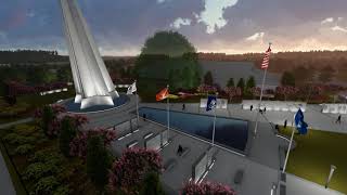 Cobb Veterans Memorial Virtual Reality Fly-through Video