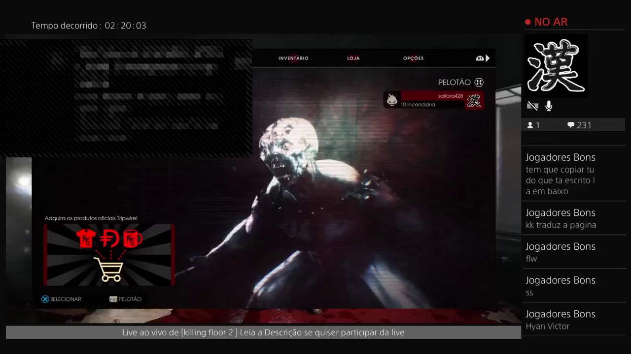 Gravando o Primeiro capitulo de (killing floor 2) novo:1 serie do 2 capitulo