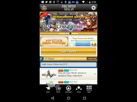 FINAL FANTASY Portal App - A Test with Google Play Record Feature