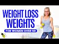 20 Minute WEIGHT LOSS Weights Workout for Women over 50 ⚡️ Pahla B Fitness