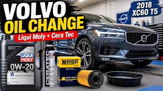 2018-2021 Volvo XC60 T5 Engine Oil Change | DIY Step-by-Step