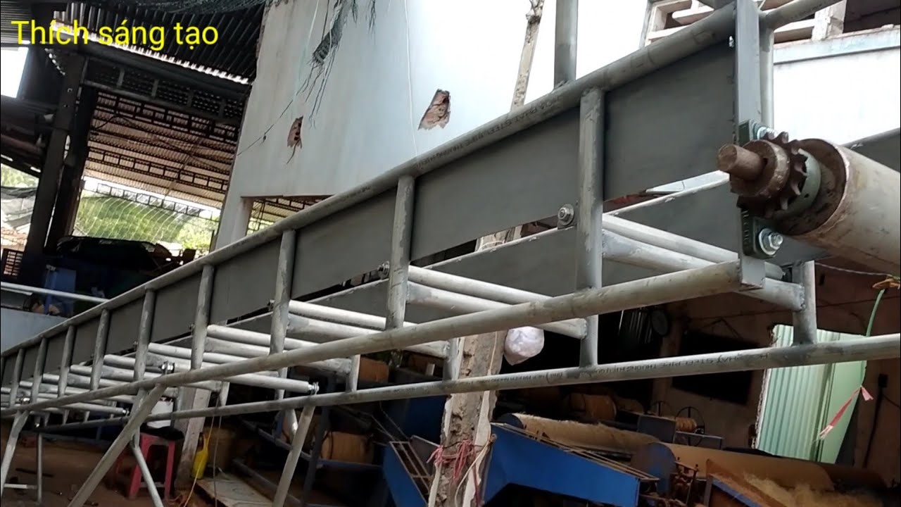 Cách làm băng tải đơn giản tiết kiệm