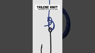 Trilene Knot - Tie Line to Hook Lure or Swivel #fishing #knot #fishingtips