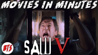 Saw V (2008) in 12 Minutes | Movies In Minutes