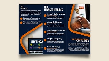 New TriFold Brochure Design Affinity Publisher Tutorial