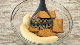 Yalnız 3 tərkib hissəsi! 5 dəqiqədə dadlı resept! Şirniyyat bişirilmir. # 59