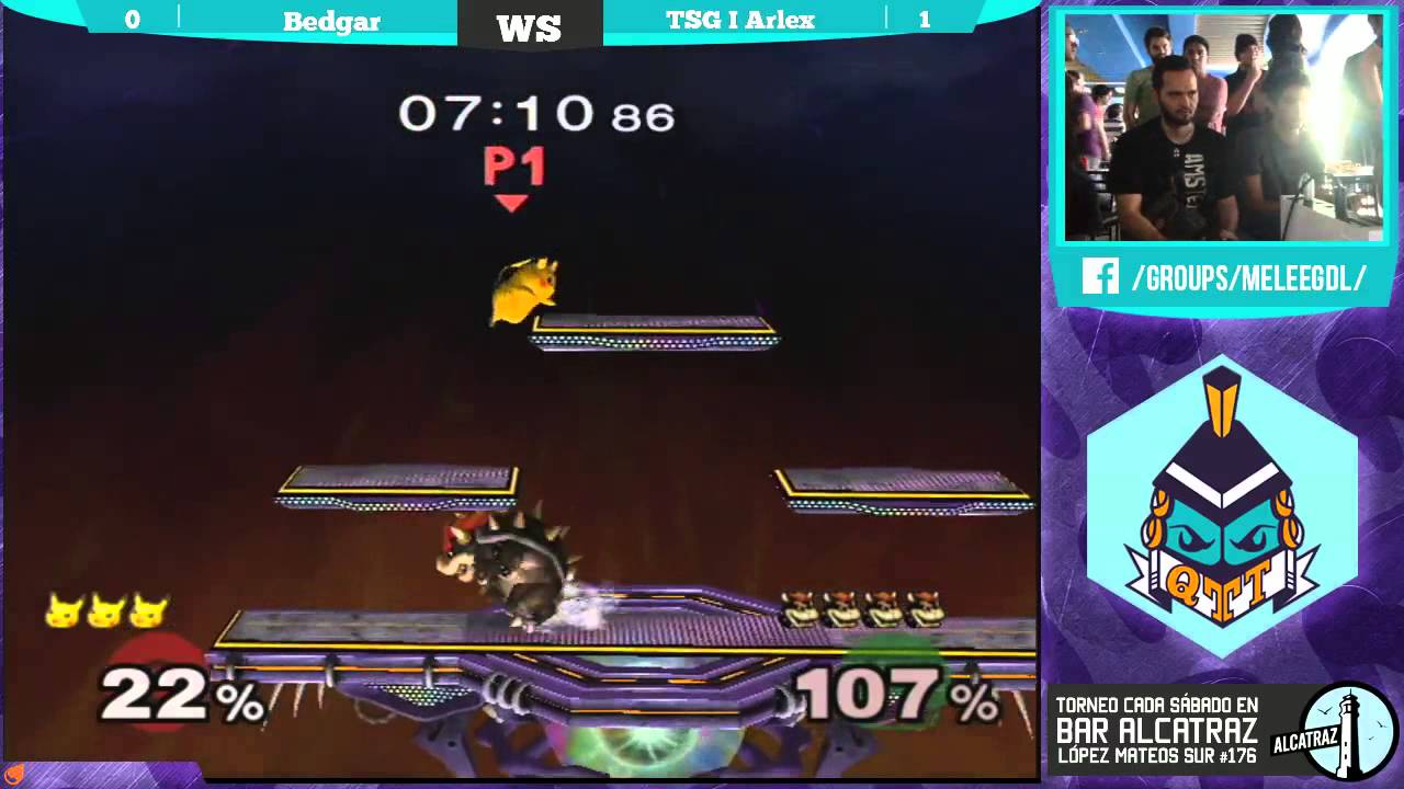 SSBM WQ - GT | Bedgar vs. TSG | Arlex - QTT07 @ Alcatraz Bar