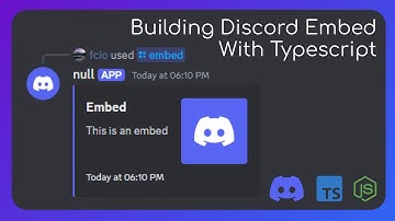 How to Create Embeds with TypeScript in Discord.js | Step-by-Step Guide (Part 03)