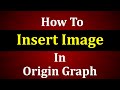 How to insert image in origin graph