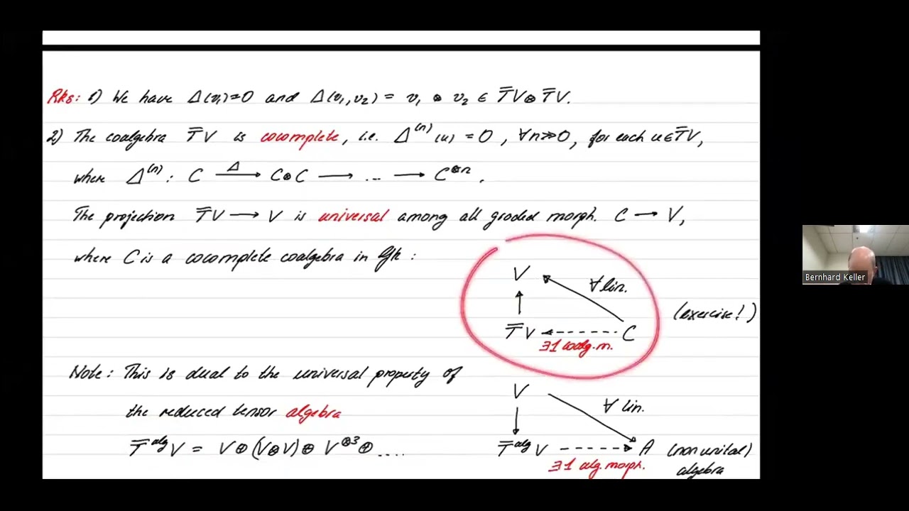 Bernhard Keller,  A brief introduction to A-infinity structures II