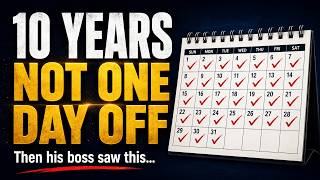 The Employee Who Worked 10 Years Without a Single Day Off — ThenHis Boss Checked the Records