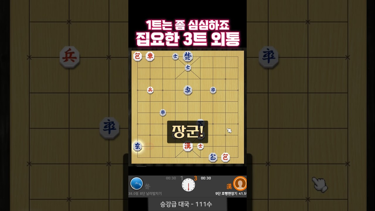 집요한 3트 외통