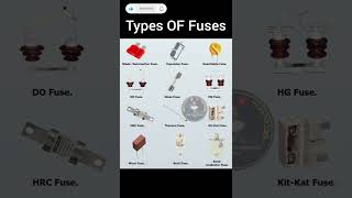 Types OF Fuses / टाइप्स ऑफ फ्यूज