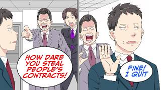 The elite new hire stole my million-dollar deal, so I walked out [Manga Dub] Update