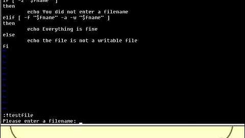 05  Unix Shell Scripting Tutorial   Conditional Code Part 4