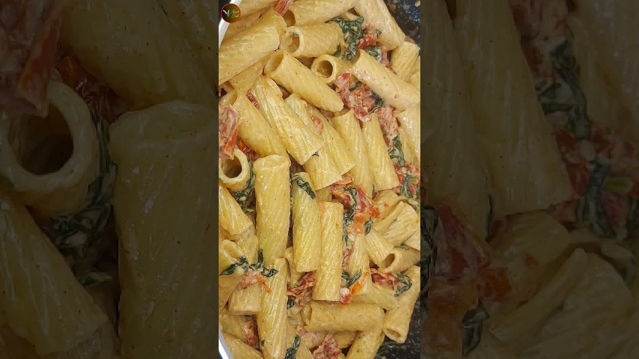 Herkes Tarifini İsteyecek????Kurutulmuş Domatesli Makarna Tarifi???? #shorts #pasta