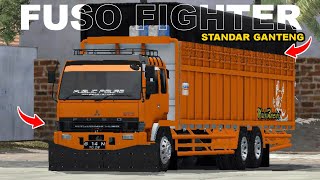 OREN KEREN🔥 || SHARE MOD TRUCK FUSO FIGHTER STANDAR MBOIS LIVERY COSTUM || LIVERY MOD BUSSID TERBARU screenshot 5