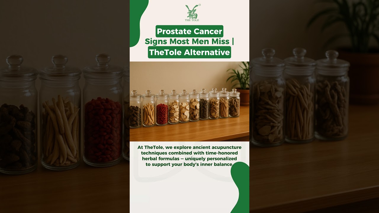 PROSTATE CANCER: HIDDEN SIGNS MEN IGNORE - TheTole Acupuncture & TheTole Herbs
