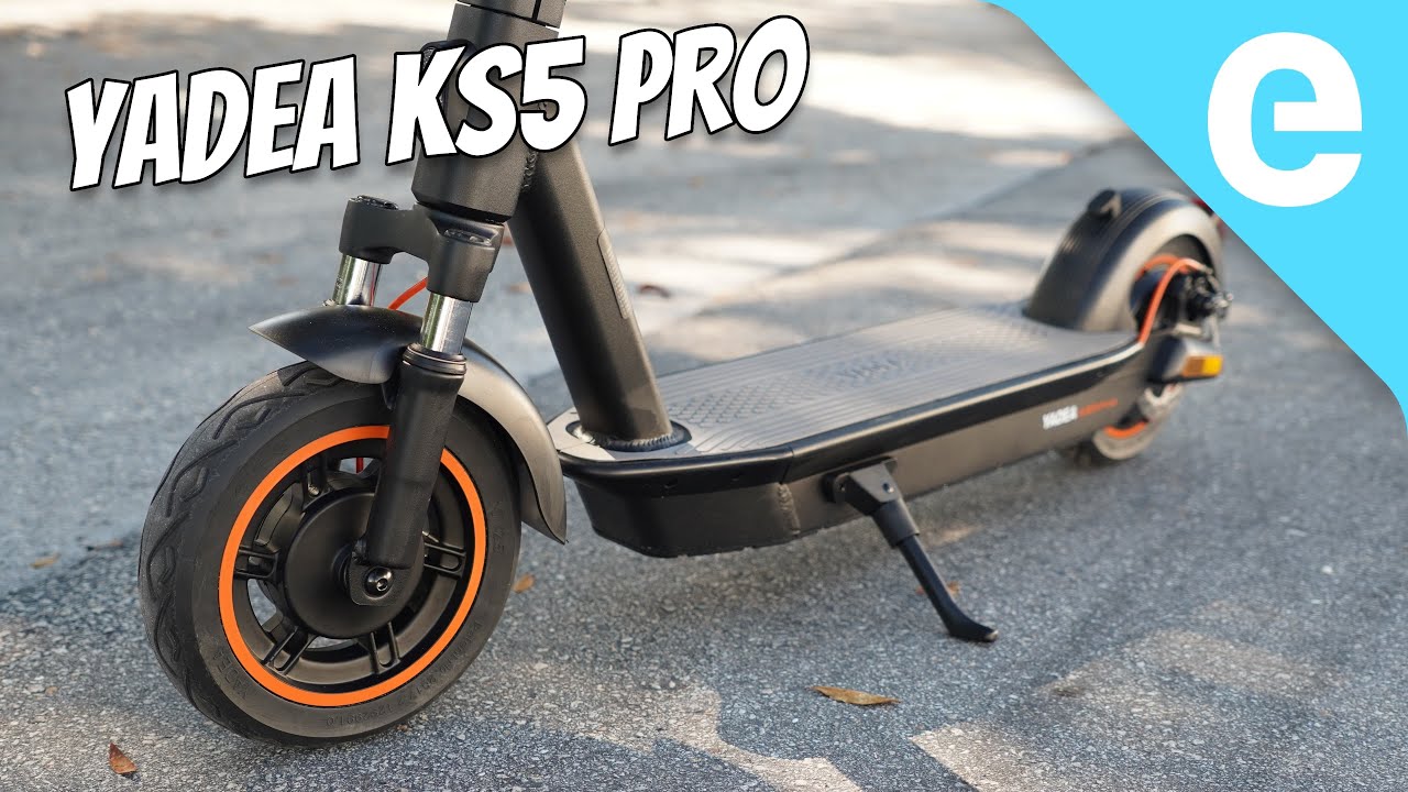 Yadea KS5 Pro electric scooter review: mph and 30+ miles per charge!