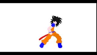 Goku SSJ 4 Transformation Pivot