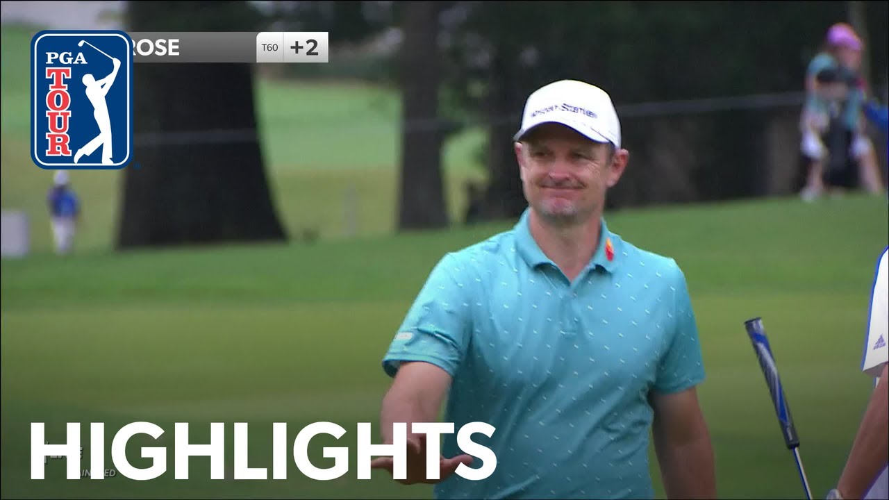 Justin Rose shoots 9-under 61 | Round 3 | FedEx St. Jude Championship | 2023